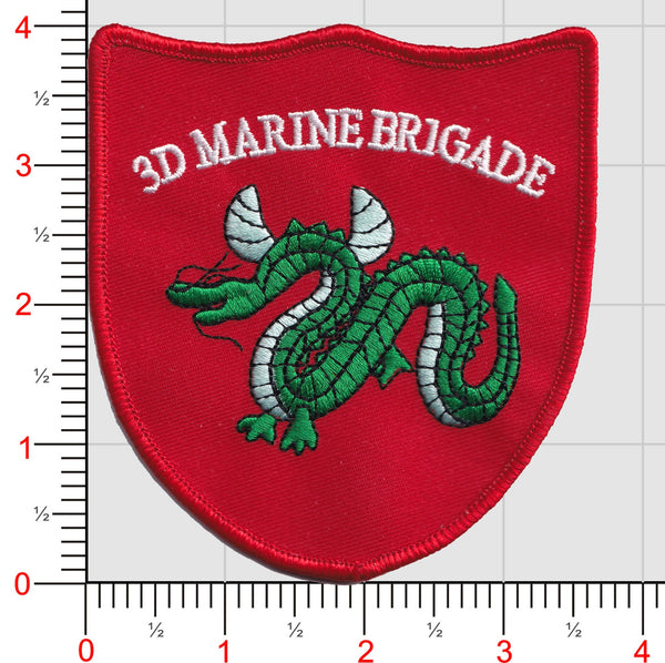 Officially Licensed USMC 3D Marine Brigade 1962-71 Patch