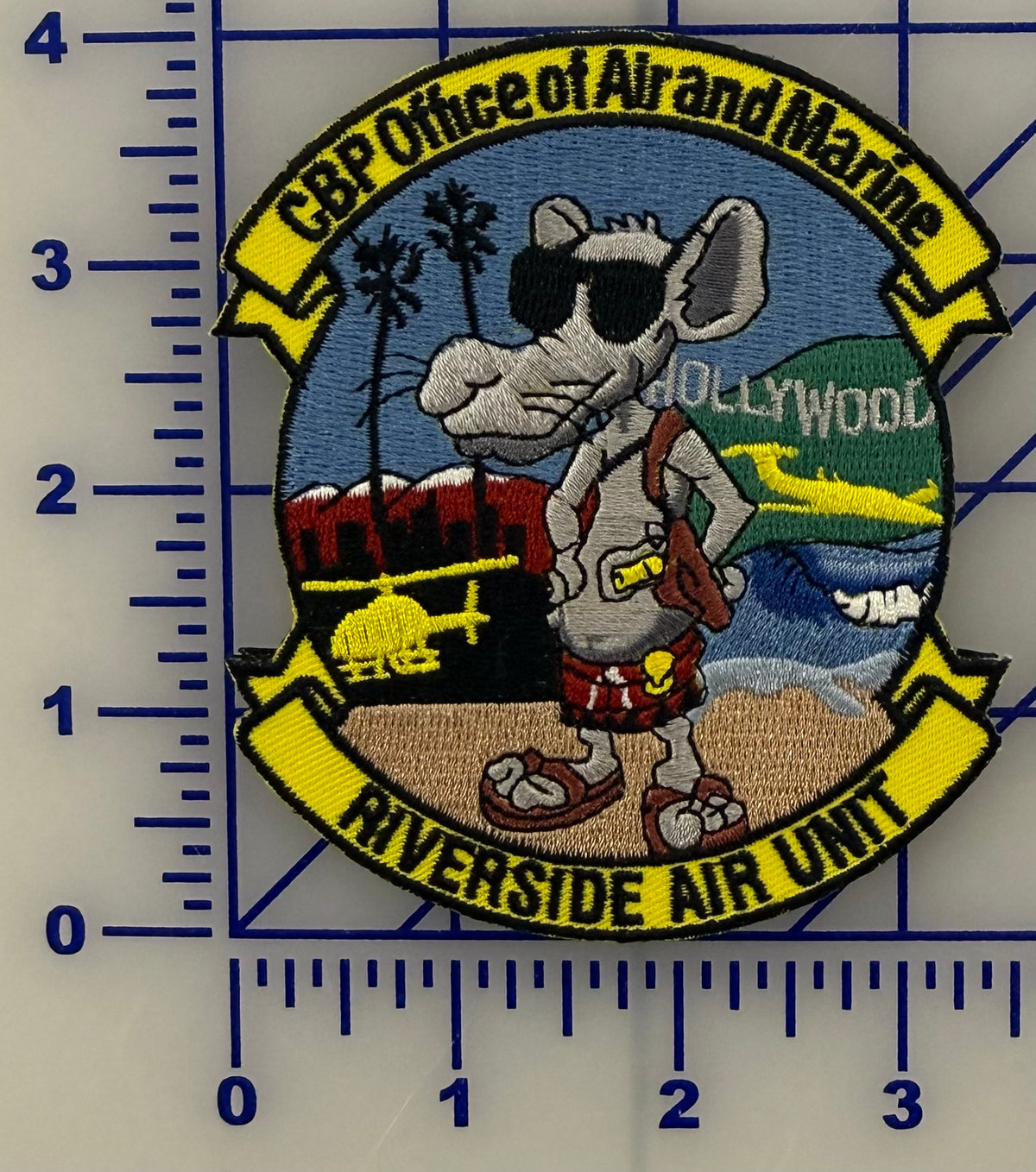 US Customs and Border Protection, Riverside Air Unit (Hollywood) Patch