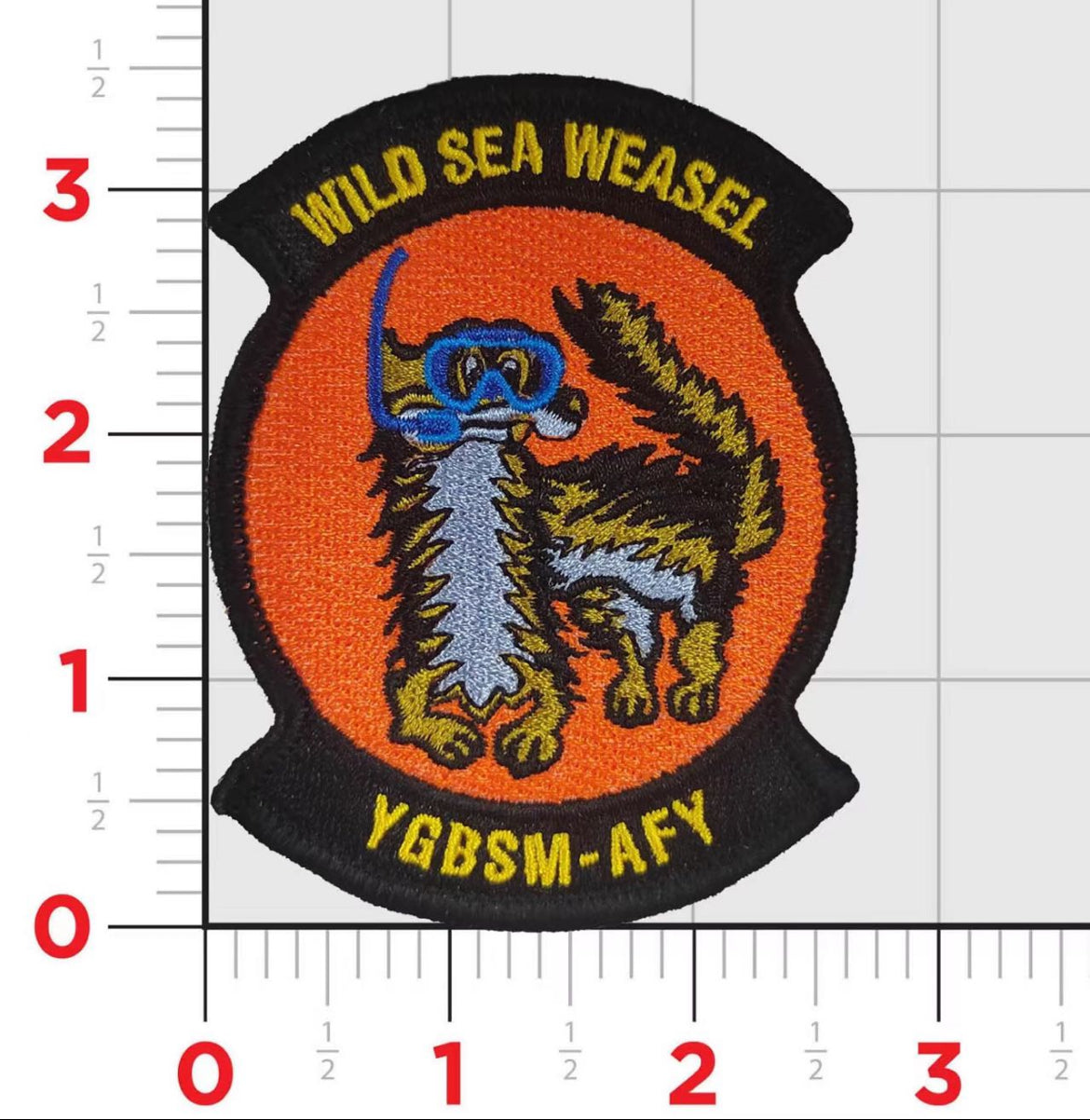 Official VFA-147 Argonauts Wild Sea Weasel Patch