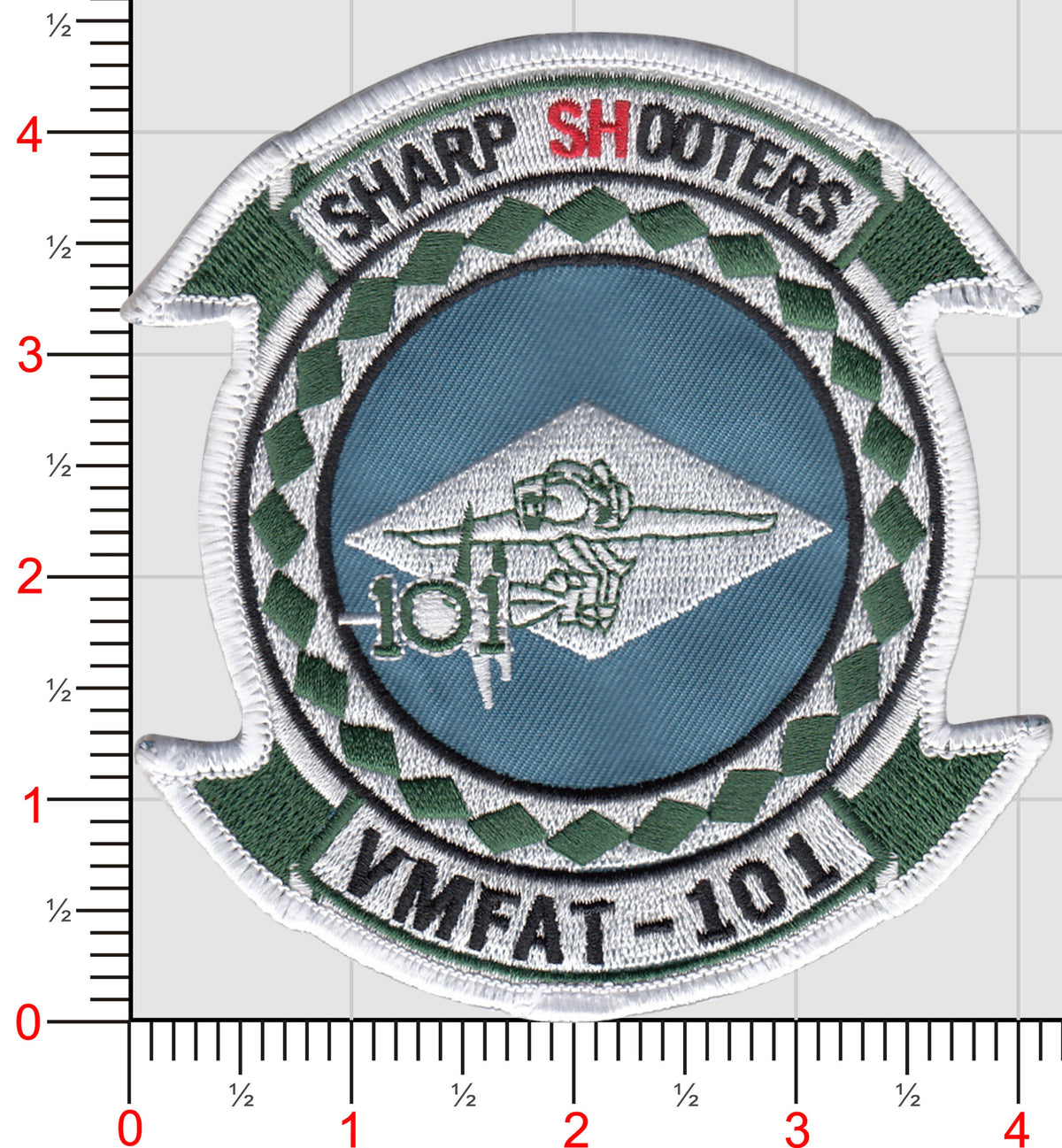 Officially Licensed USMC VMFAT-101 F-4 Phantom Patch