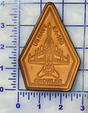 US Navy EA-18G Growler leather patch
