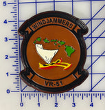 Officially Licensed US Navy VR-51 Windjammers Leather Squadron Patch