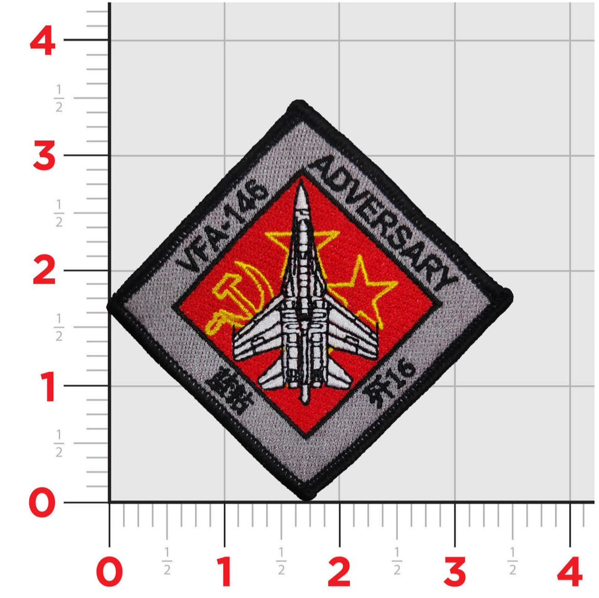 Official VFA-146 Blue Diamonds Aggressor Patches