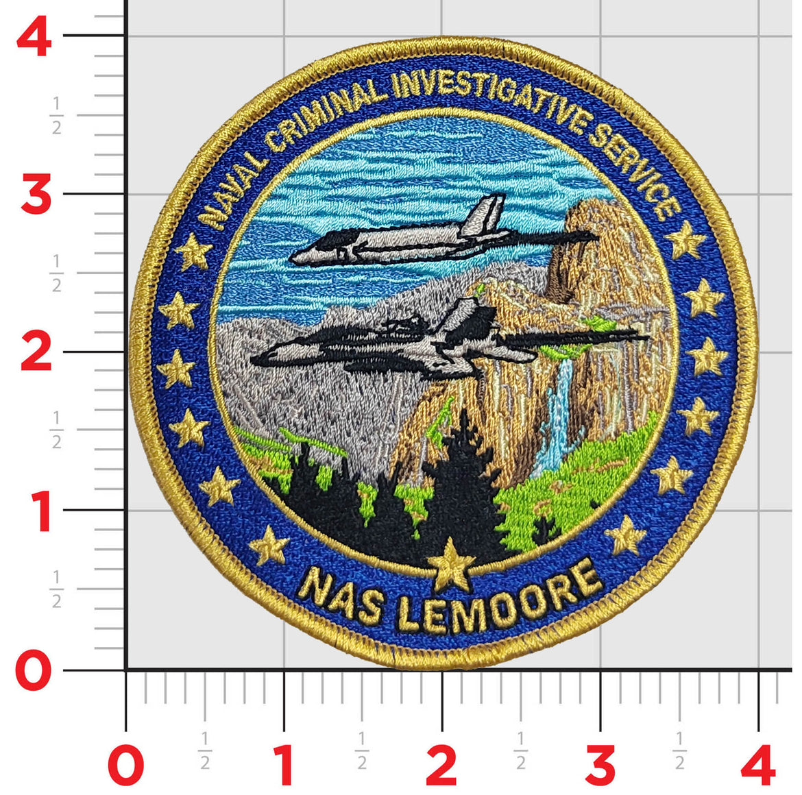 Official Naval Criminal Investigative Service NCIS NAS Lemoore Patch