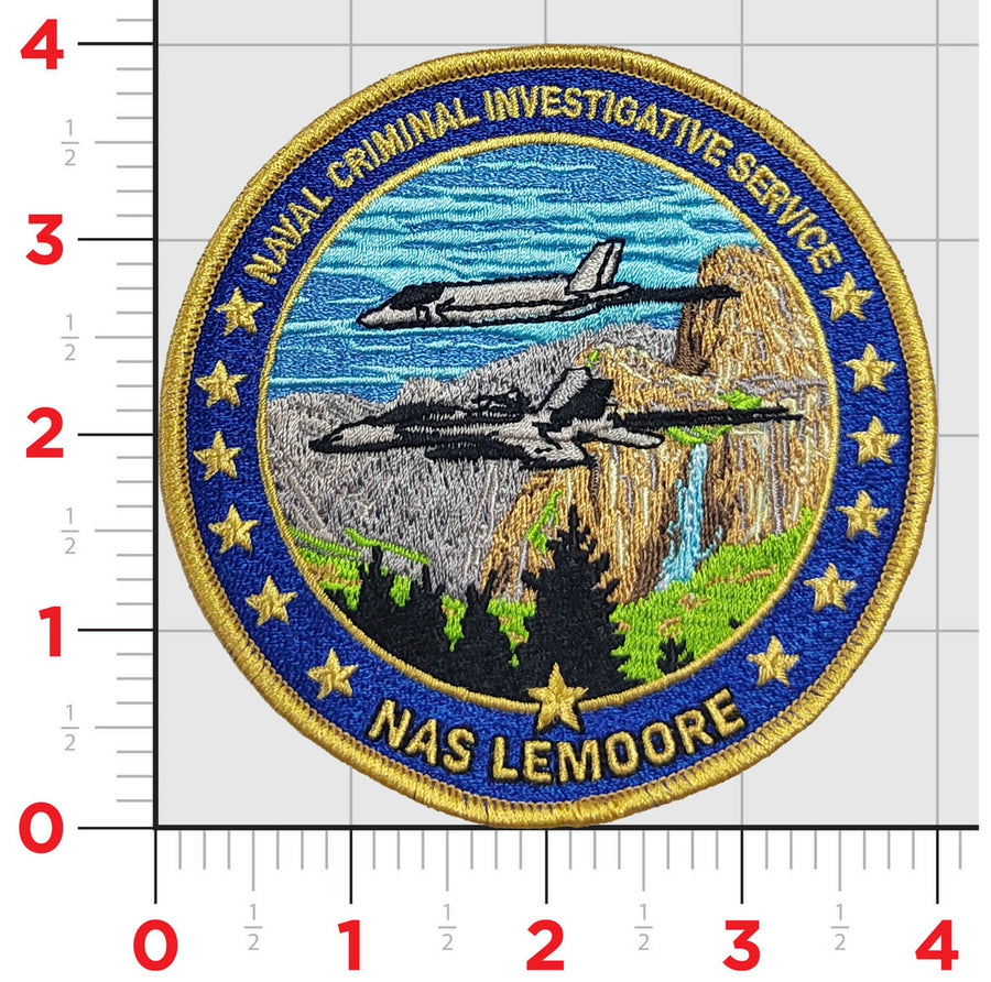 Official Naval Criminal Investigative Service NCIS NAS Lemoore Patch