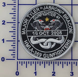 Official HMLA-369 Maj Tyler Braconi Memorial Patch and Sticker