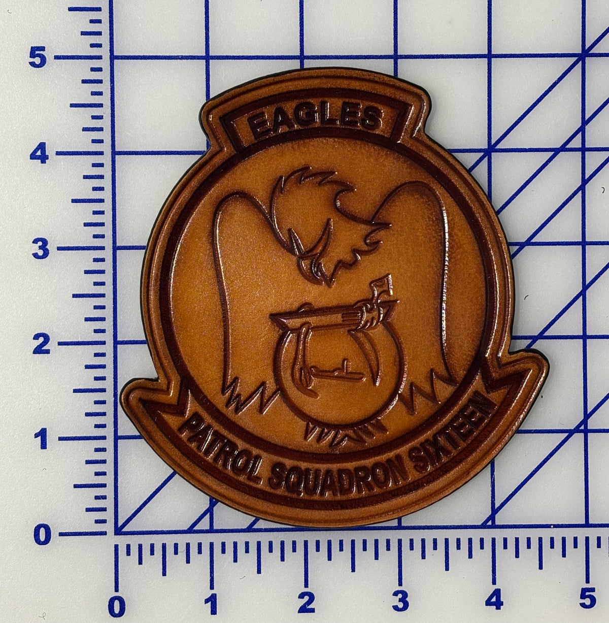 Officially Licensed VP-16 Eagles Leather Patch