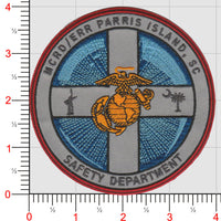 Official MCRD ERR Parris Island Safety Department Patch