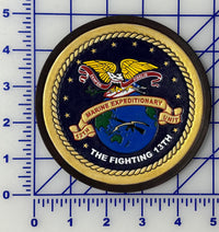 Officially Licensed USMC 13th MEU Marine Expeditionary Unit Leather Patch