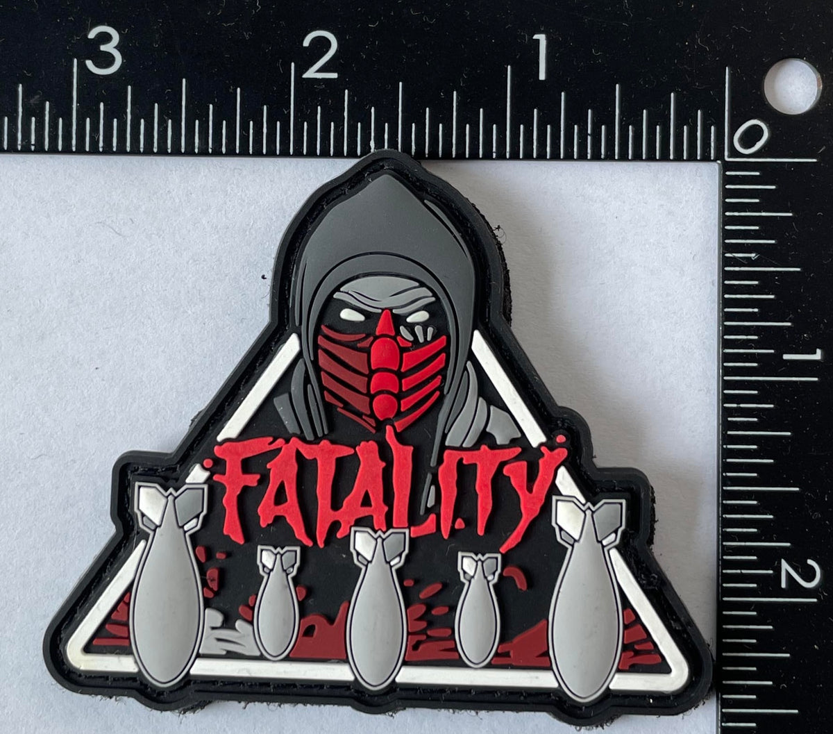 Ordnance Fatality PVC Patch