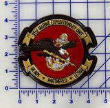 Officially Licensed USMC 31st MEU Leather Patch