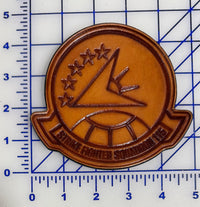 Officially Licensed US Navy VFA-115 Eagles 2026 Leather Patch 5 Stars