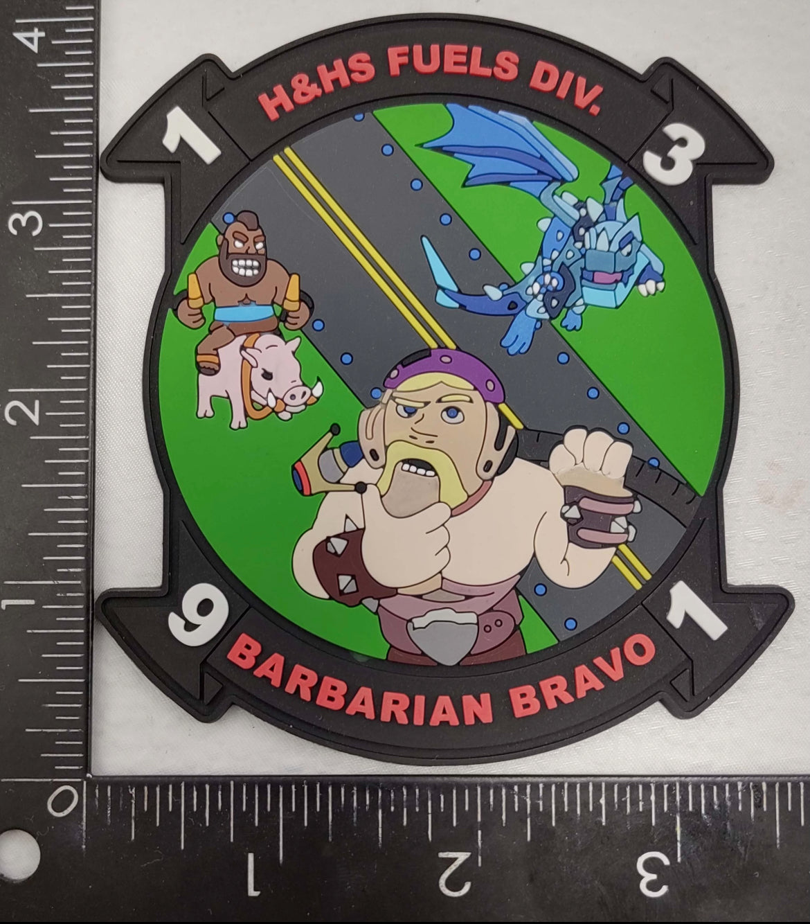 Official H&HS New River Fuels Bravo 1391 PVC Patch (N)