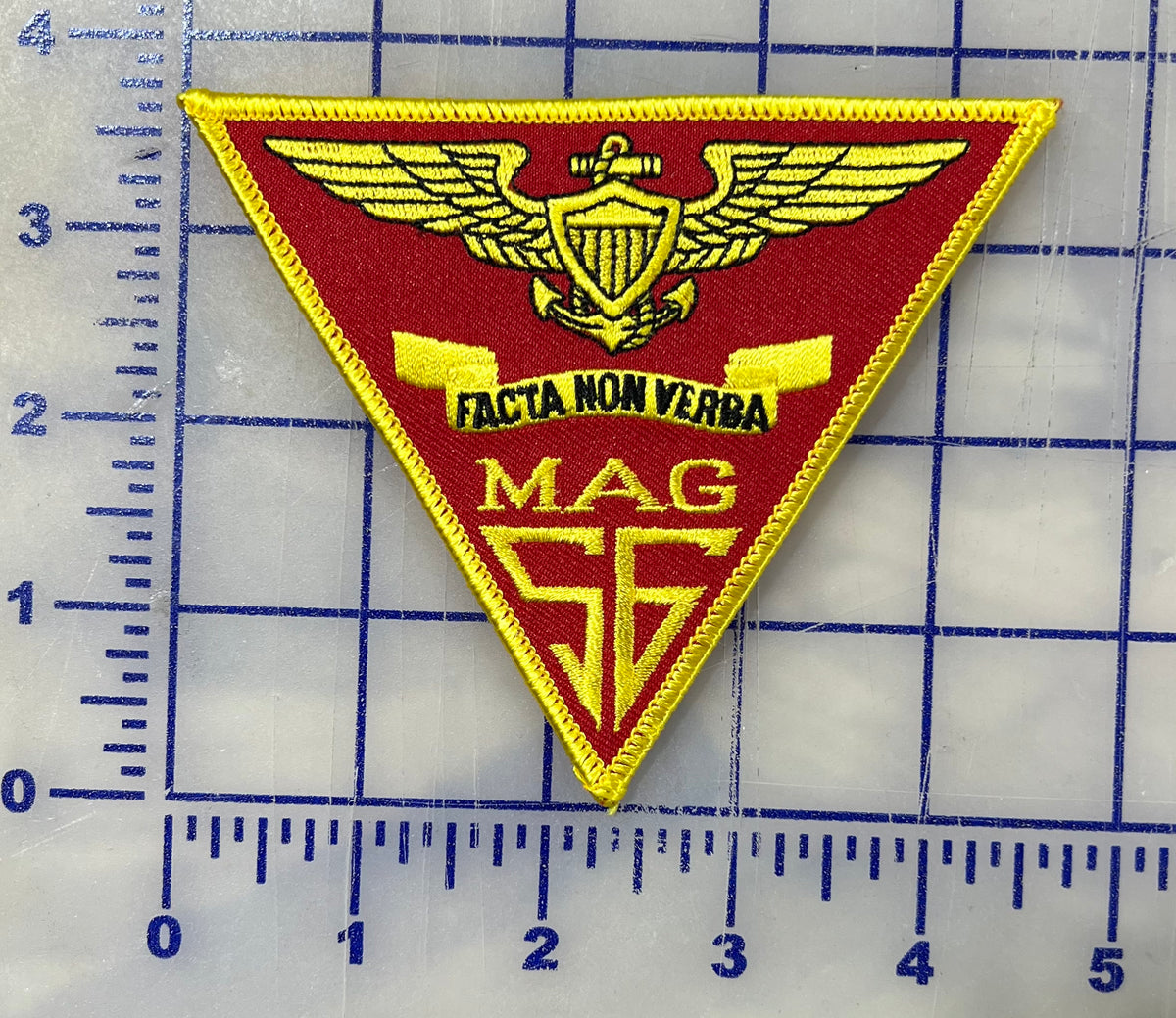 Officially Licensed USMC Marine Aircraft Group MAG 56 Patch