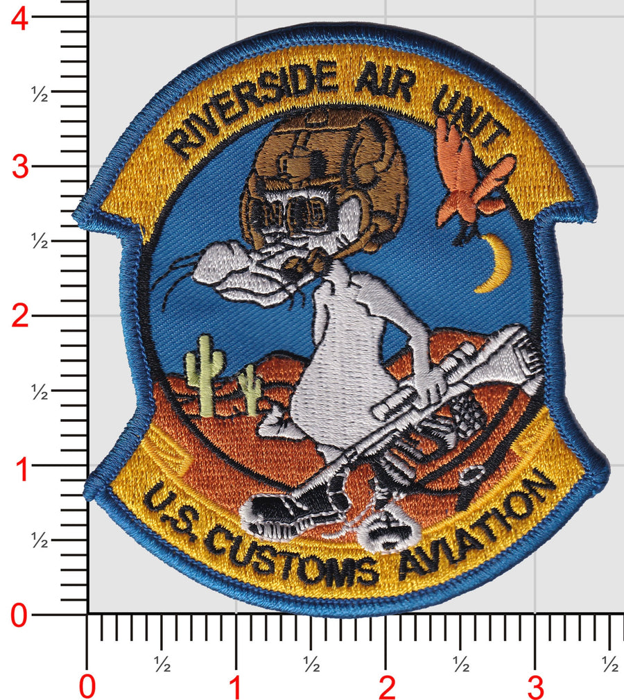 Legacy US Customs Original Riverside Air Unit Patch