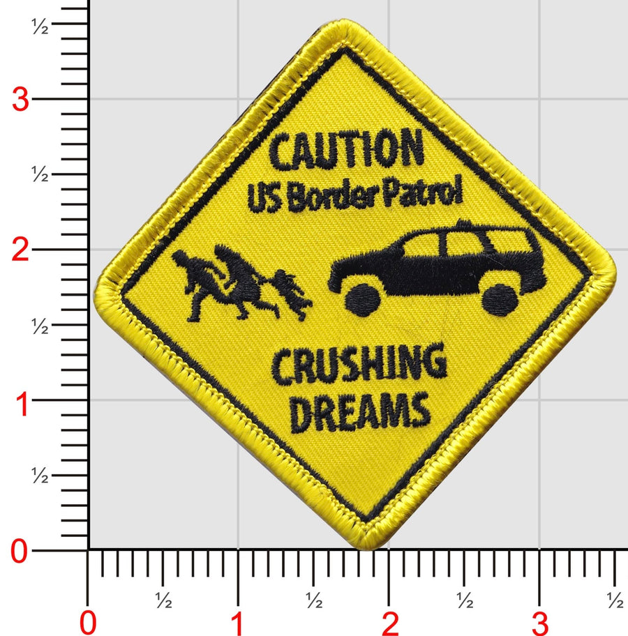 US Border Patrol- Crushing Dreams Patch