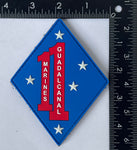 Officially Licensed USMC 1st MARDIV 1st Marine Regiment PVC Patch