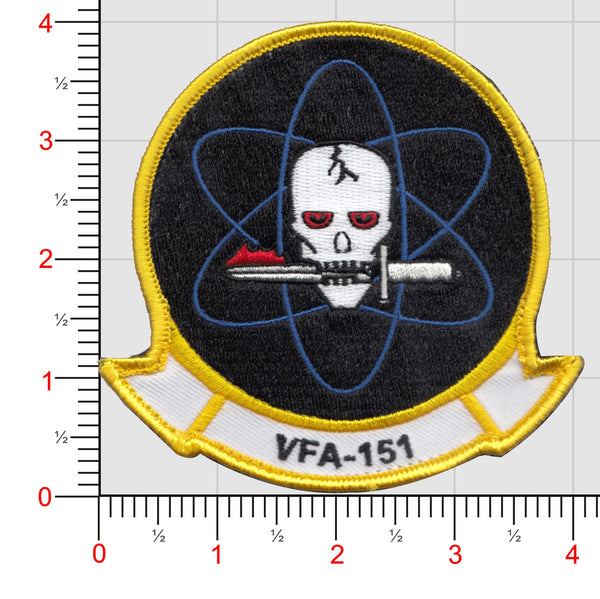 Officially Licensed US Navy VFA-151 Vigilantes Squadron Patch