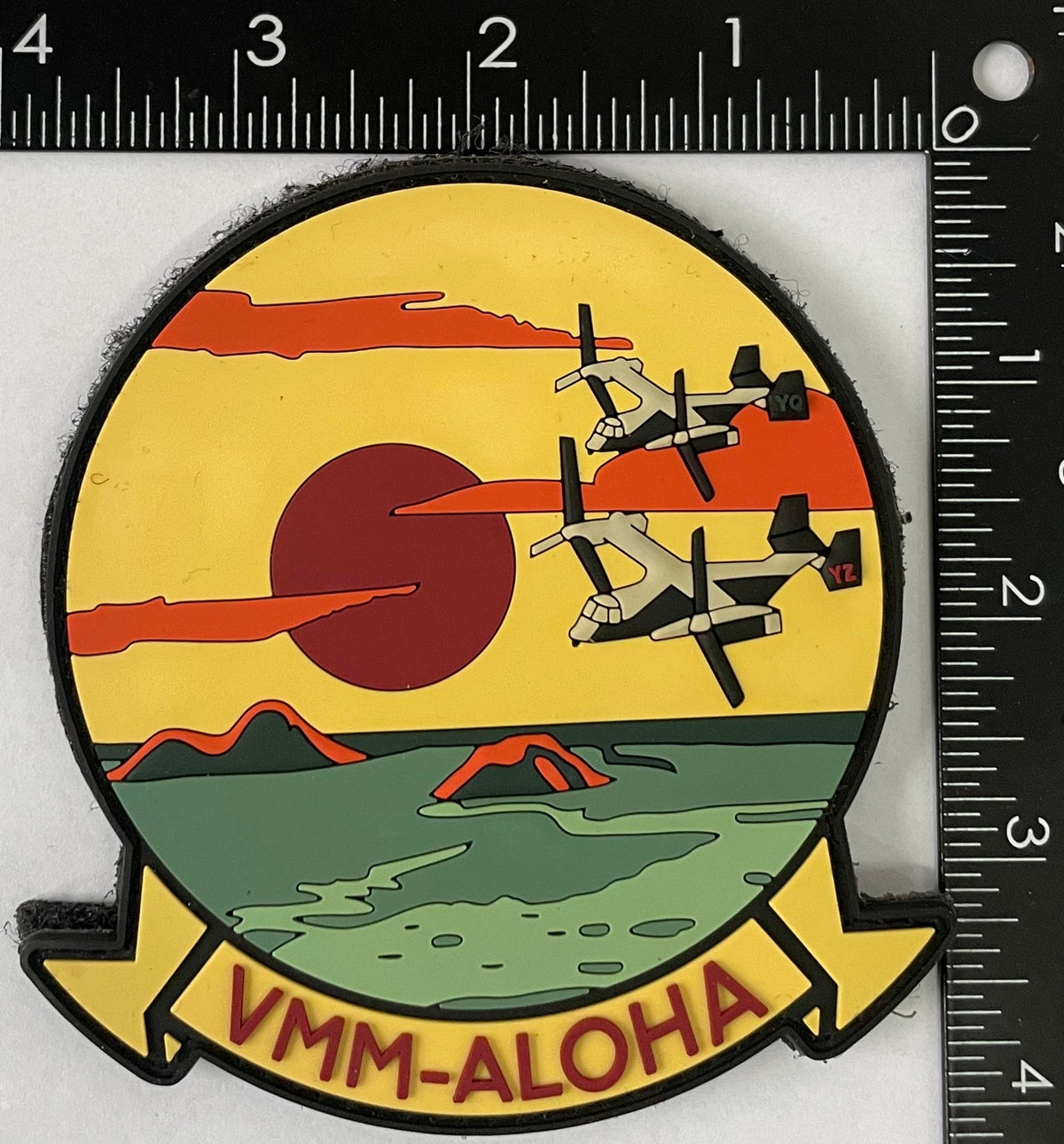 Official VMM-Aloha Hawaii V-22 PVC Patch