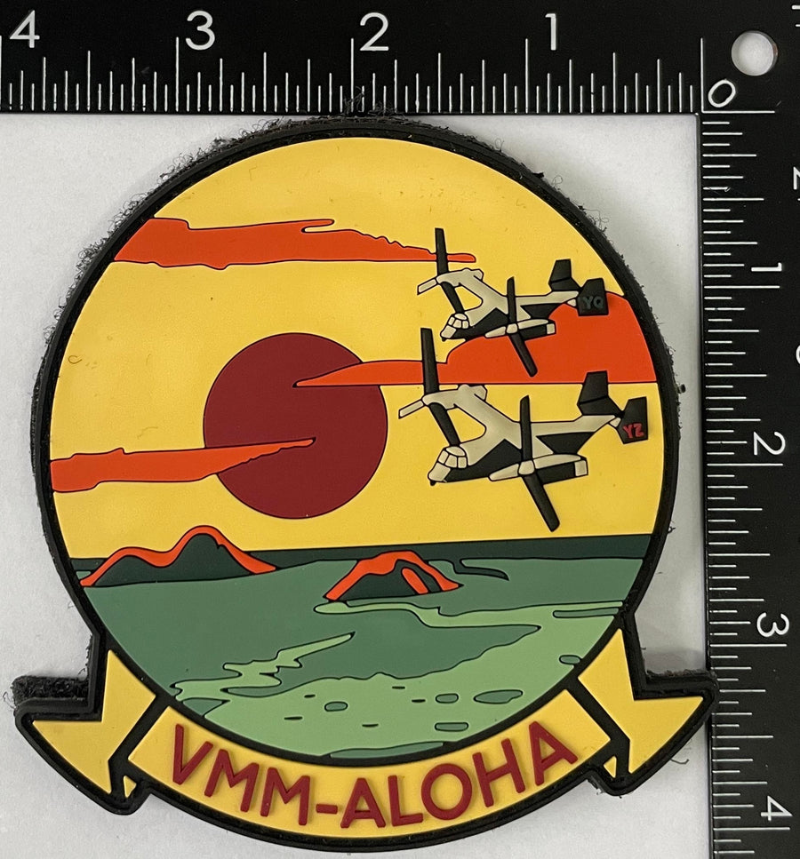 Official VMM-Aloha Hawaii V-22 PVC Patch