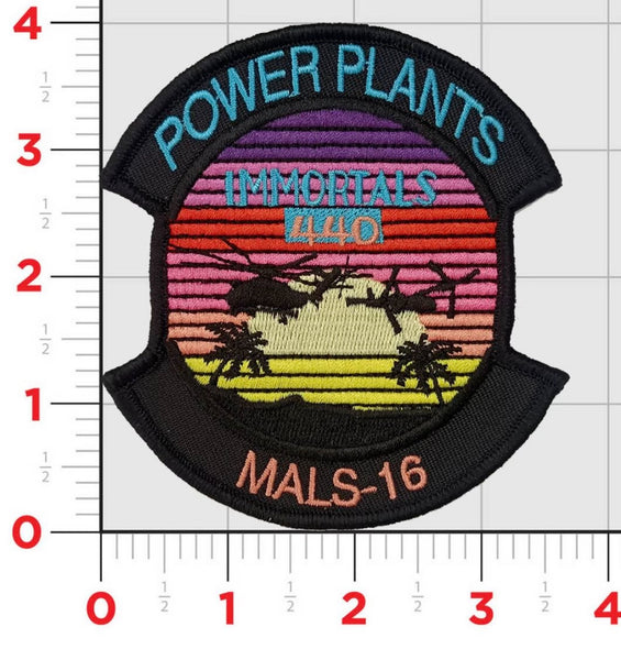 Official MALS-16 Immortals Power Plants Miami Vice Patch