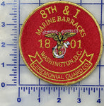 Officially Licensed Marine Barracks 8th & I Patches