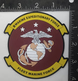 Officially Licensed USMC 2nd MEF Marine Expeditionary Force PVC Patch