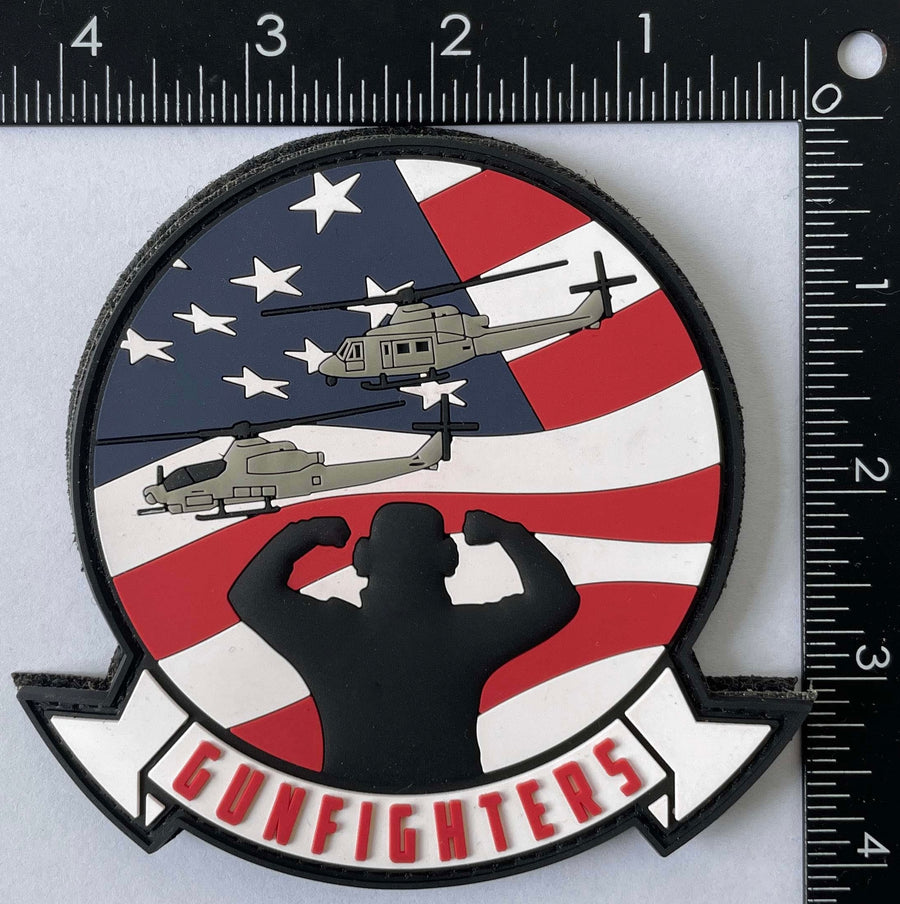 Official HMLA-369 Gunfighters 4th of July Patch