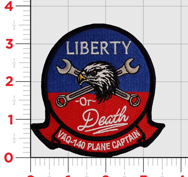 Official VAQ-140 Eagles Plane Captain Patch