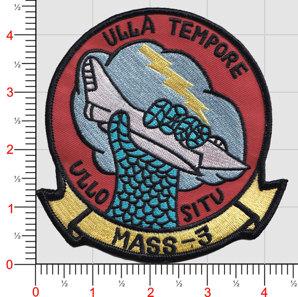 Officially Licensed Marine Aviation Support Squadron MASS-3 Patch