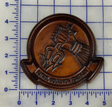 Officially Licensed VP-46 Gray Knights Leather "Back Stabber" Leather Patches