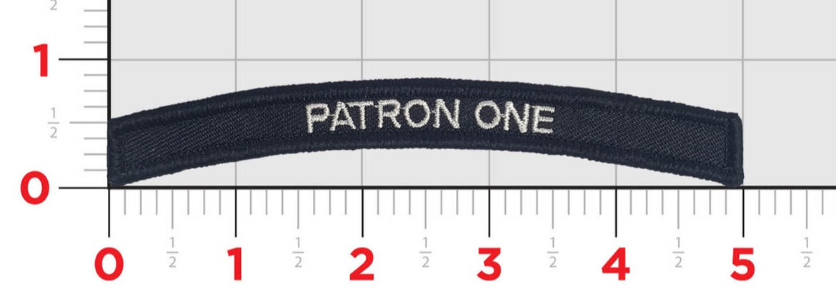 Official VP-1 PATRON One Tab Patch