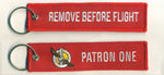 Official VP-1 Screaming Eagles Remove Before Flight Key Ring