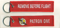 Official VP-1 Screaming Eagles Remove Before Flight Key Ring