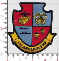 Officially Licensed USMC 1st ANGLICO FMF Patch