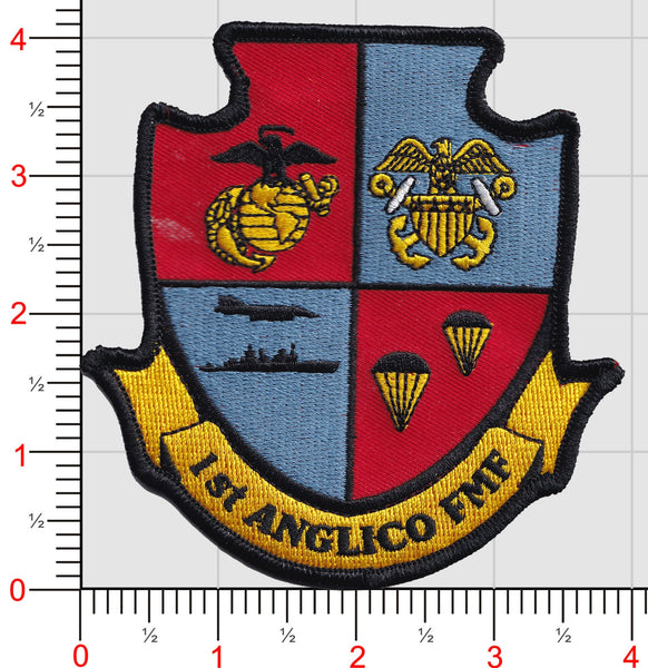 Officially Licensed USMC 1st ANGLICO FMF Patch