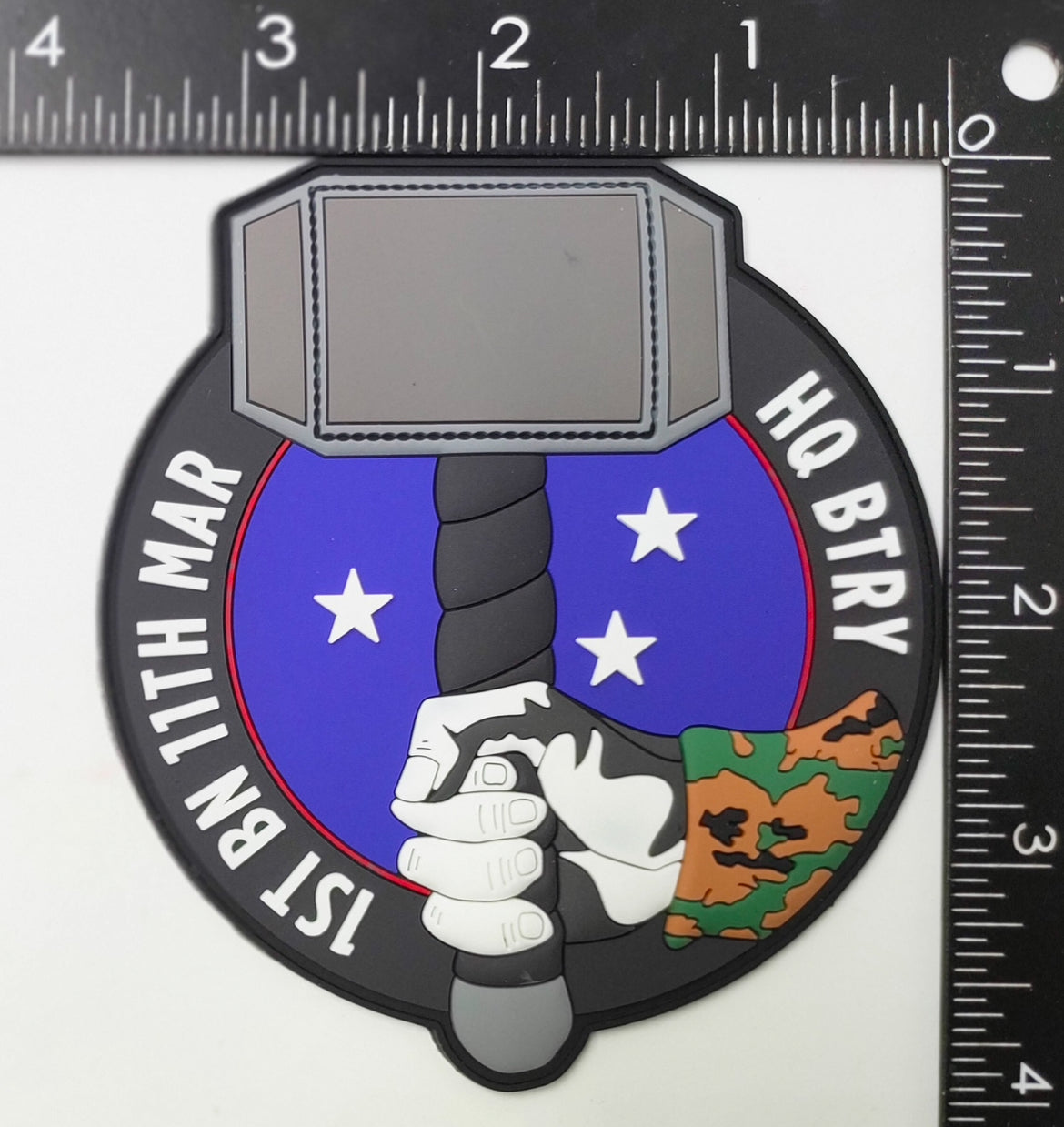 Buy Official HQ Battery 1st Battal Patch | MarinePatches.com ...