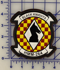 Officially Licensed HMM-264 Black Knights Leather Patch