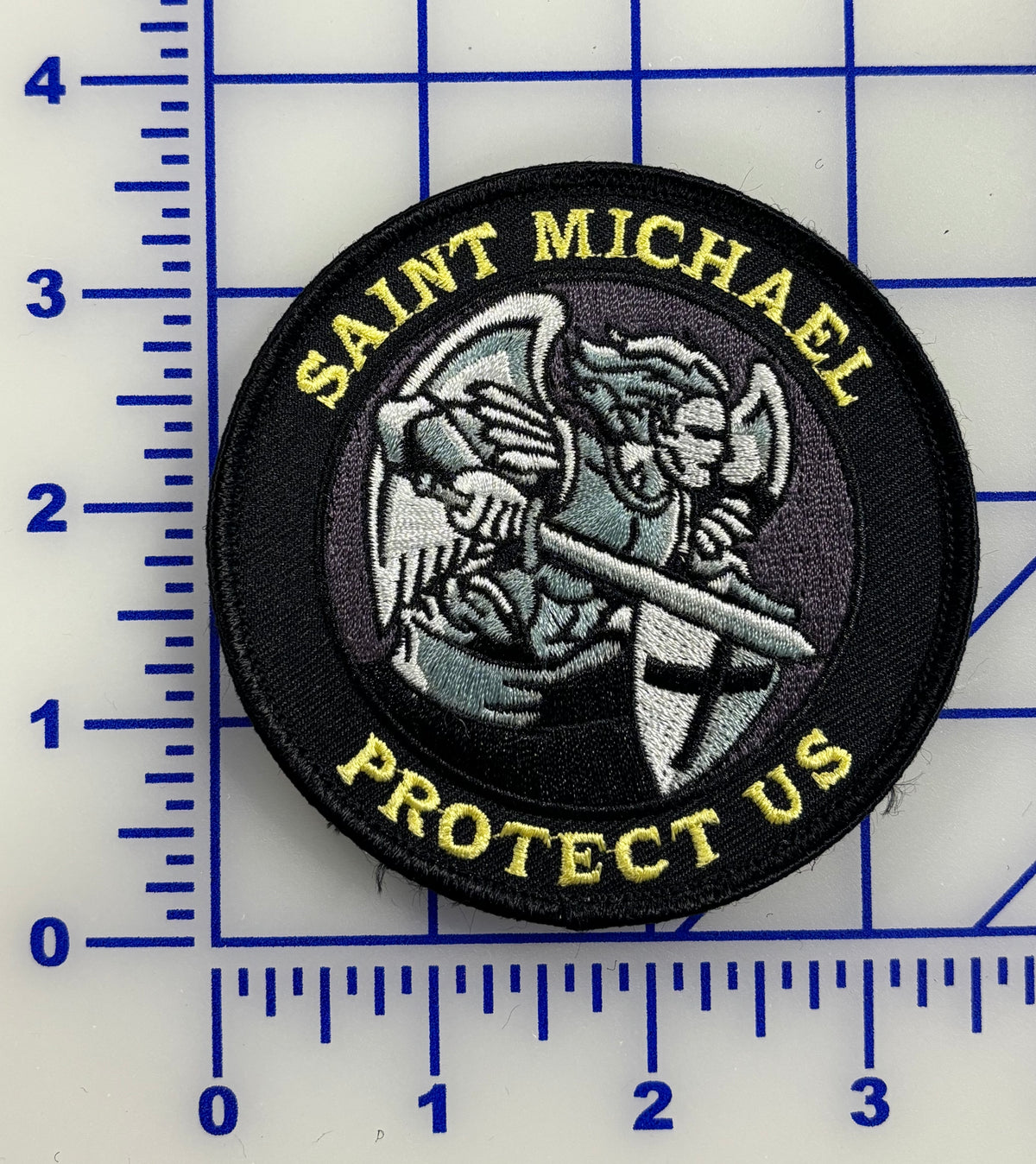Saint Michael Protect Us Patches