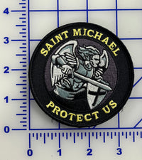 Saint Michael Protect Us Patches