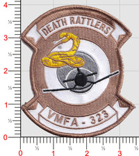 Officially Licensed USMC VMF(AW)-323 Death Rattlers Patch