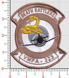 Officially Licensed USMC VMF(AW)-323 Death Rattlers Patch