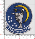 Officially Licensed USMC VMF(AW)-531 Grey Ghosts Patch