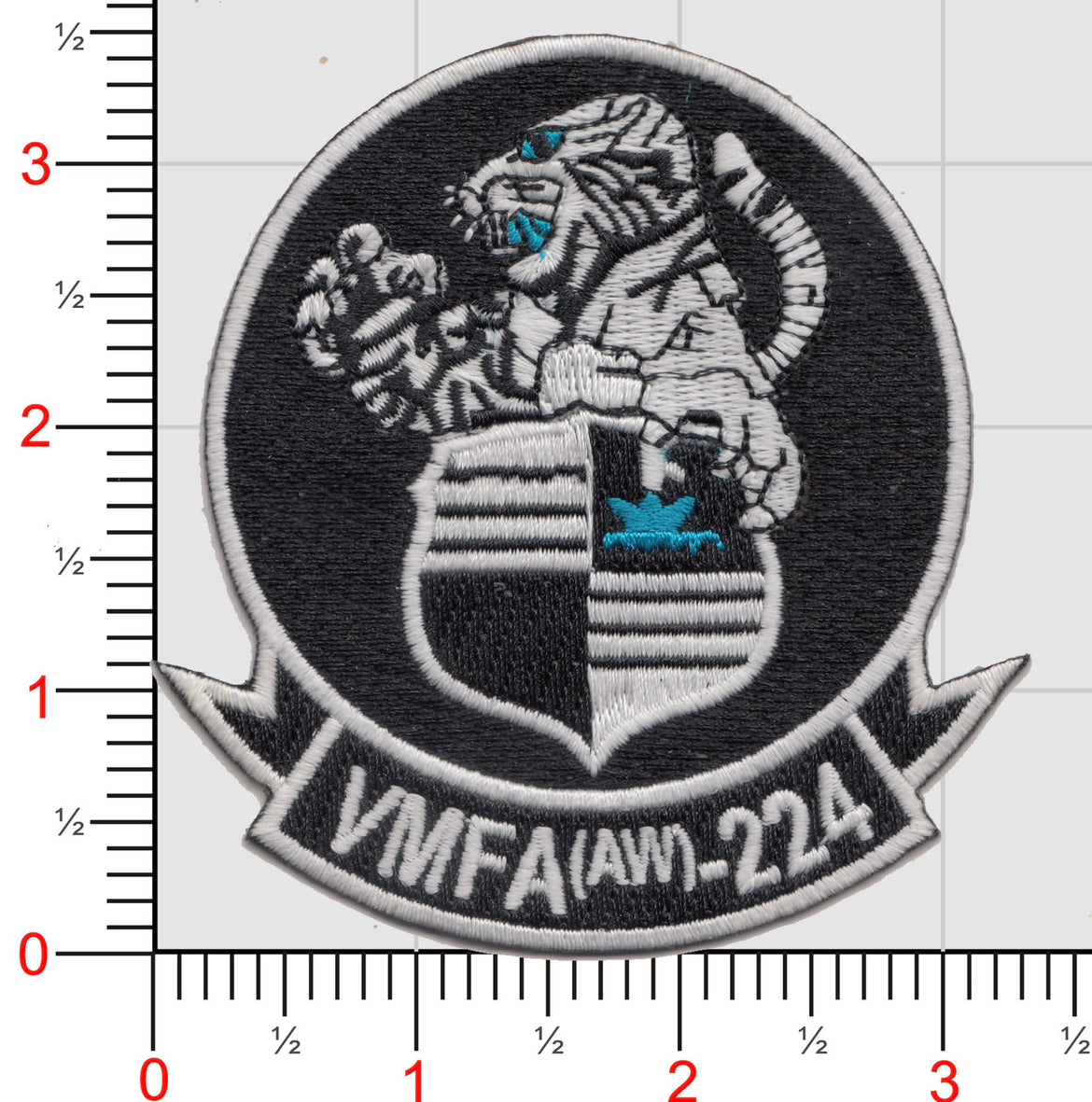 Officially Licensed USMC VMFA(AW)-224 Bengals Finland Patch