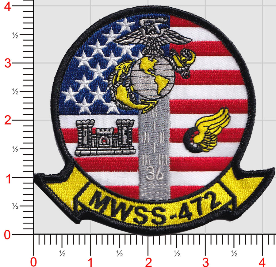 Officially Licensed USMC MWSS-472 Patch