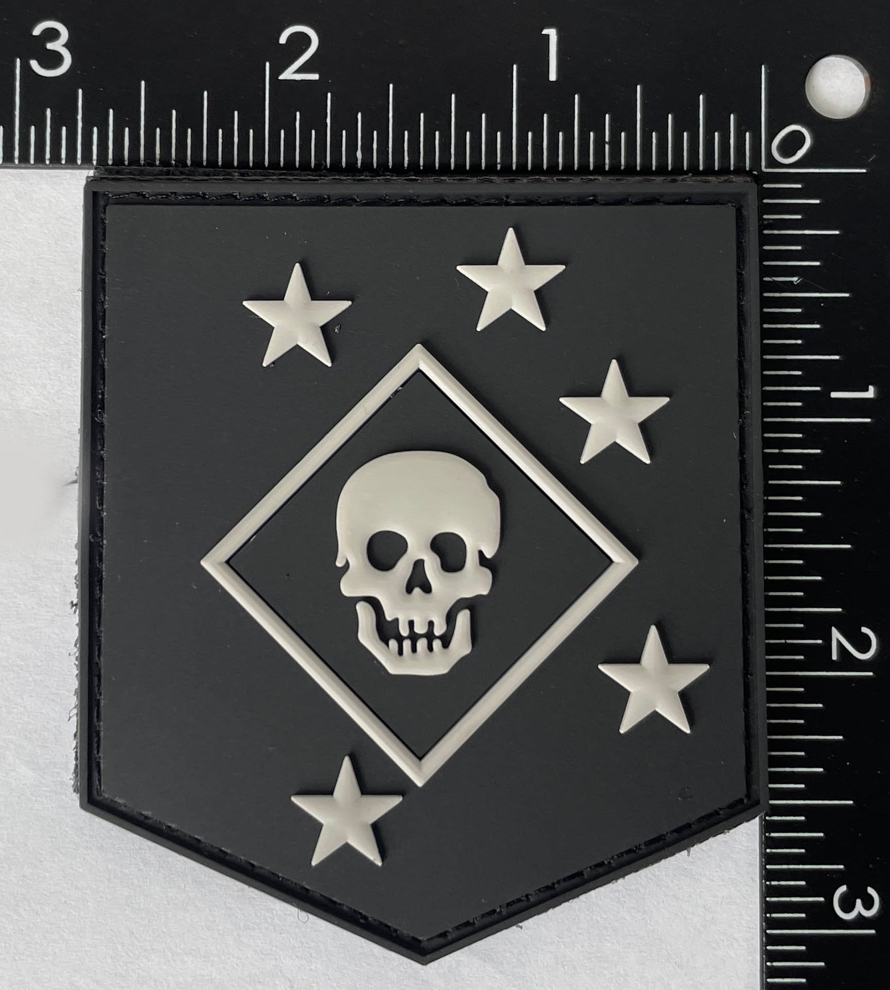Buy Officially Licensed Raider Bat Patch | MarinePatches.com