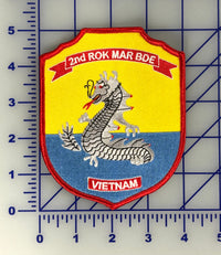 Officially Licensed USMC 2nd Marine Brigade (Republic of Korea) Patch
