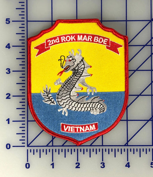 Officially Licensed USMC 2nd Marine Brigade (Republic of Korea) Patch