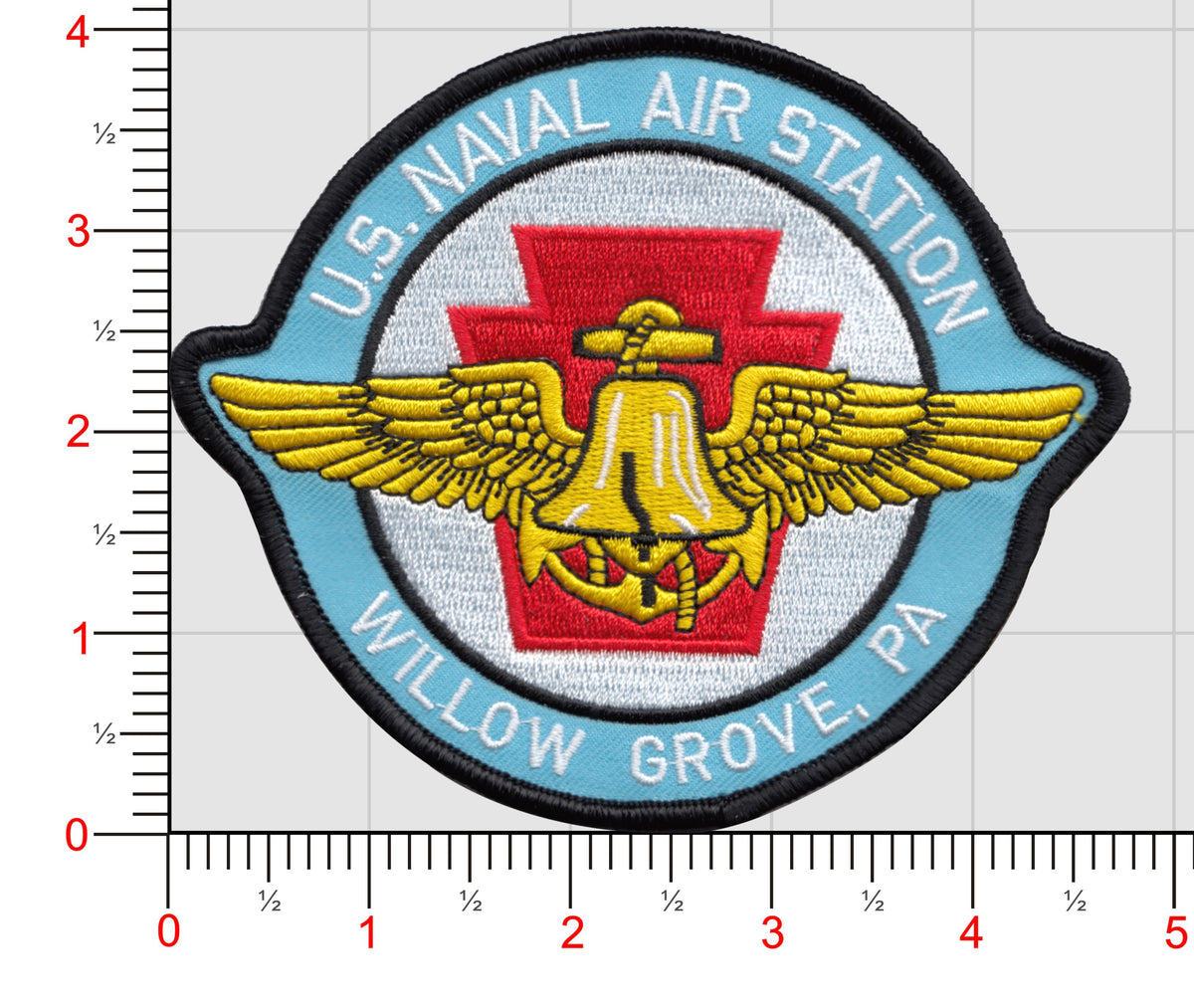 Officially Licensed US Navy NAS Willow Grove Patch