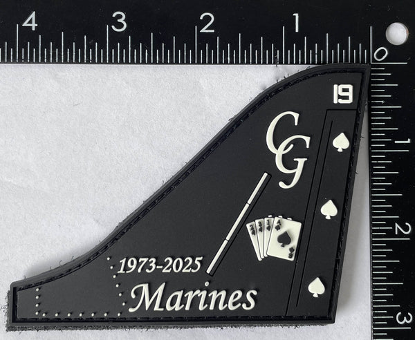 Official VMA-231 Ace of Spades Retirement Tail Flash PVC Glow Tail Flash Patch